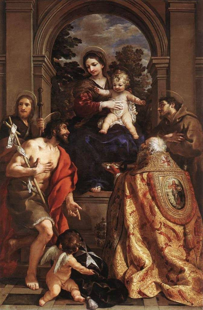 «Мадонна со святыми» 1626—1628
