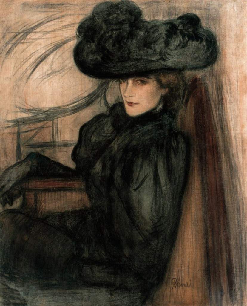 Lady with a Black Veil (Portrait of Mme Mazet), 1896
