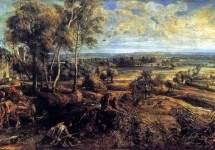 Летний пейзаж с видом Хет Стина, 1635