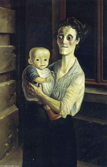 Otto-Dix-Mother-with-Child