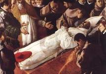 Смерть Св. Бонавентуры 1629