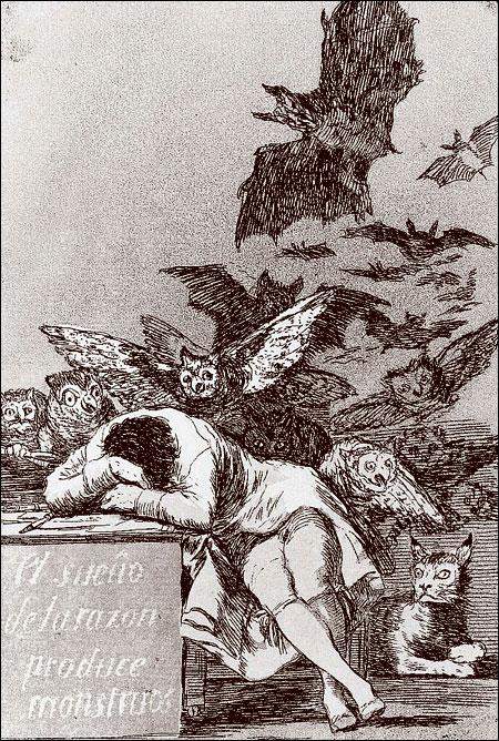 Сон разума рождает чудовищ, 1797