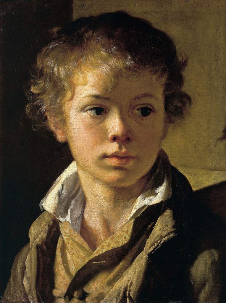Портрет Арсения Васильевича Тропинина, сына художника. Около 1818