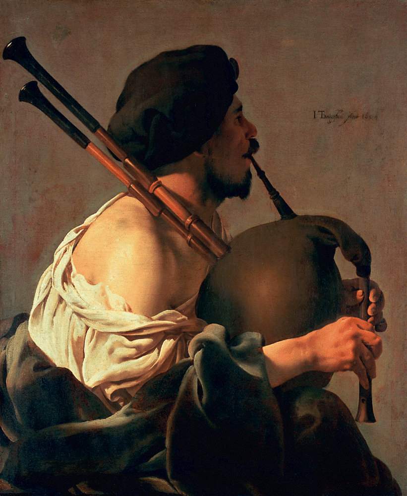 Bagpipe Player 1624