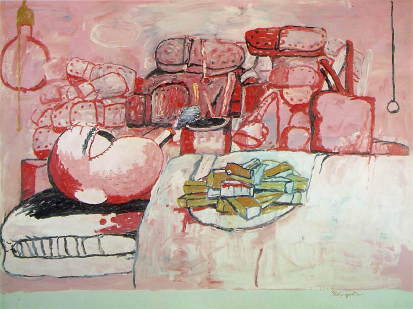 Painting, Smoking, Eating 1972