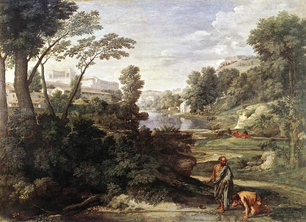 Пейзаж с Диогеном 1647