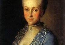 Portrait of Alexandra Perfilyeva, nee Countess Tolstaya 1770