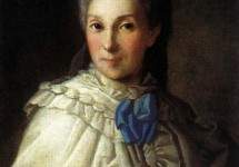 Portrait of Daria Aleksandrovna Troubetskaya 1770