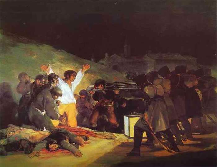 Расстрел повстанцев 3 мая 1808 года в Мадриде. 1814