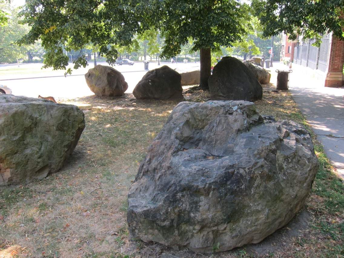Carl Andre's Stone Field "Sculpture"