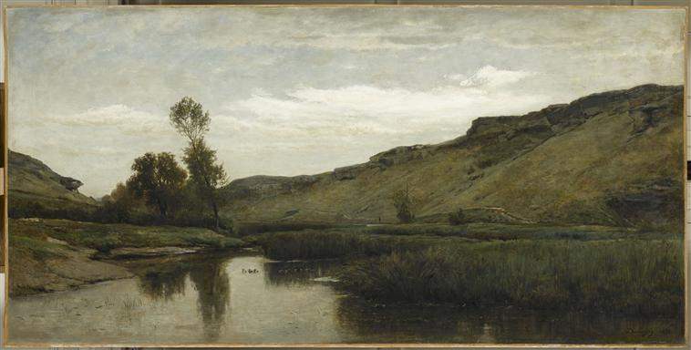 Большая долина в Оптево 1857