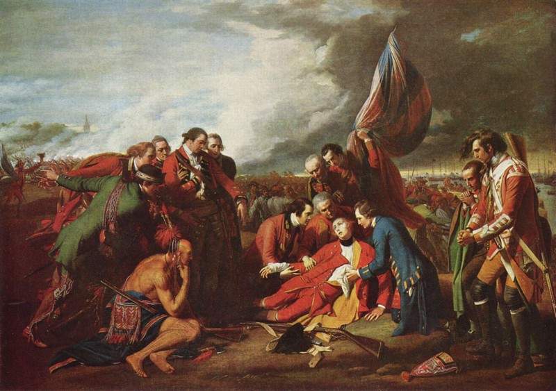 The Death of General Wolfe 1770