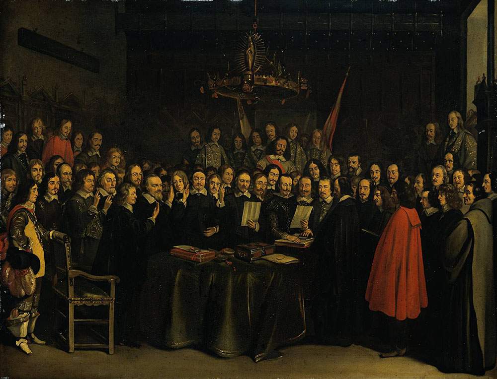 The Swearing of the Oath of Ratification of the Treaty of Munster 1648