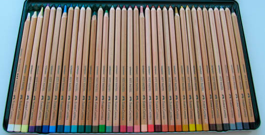 пастель-карандаши