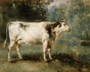 A Cow in a Landscape — Констан Труайон