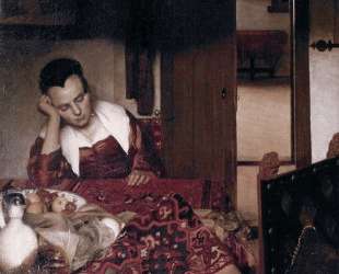 A maid asleep — Ян Вермеер