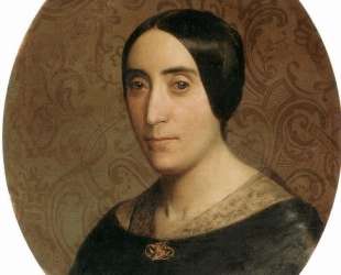 A Portrait of Amelina Dufaud — Вильям Адольф Бугро