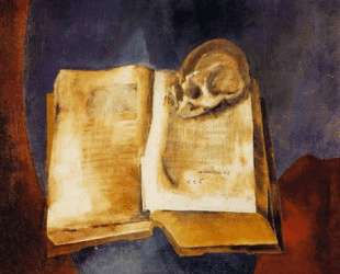 A Skull on the Open Book — Владимир Татлин