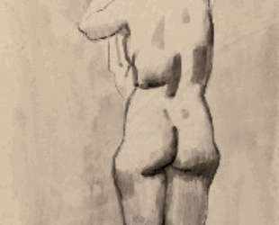 A standing nude — Ян Слёйтерс