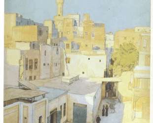 Улочка в Каире — Иван Билибин