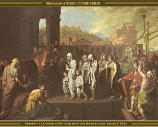 Agrippine Landing at Brundisium with the Ashes of Germanicus — Бенджамин Уэст