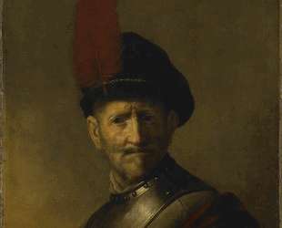 An Old Man in Military Costume (formerly called Portrait of Rembrandt’s Father) — Рембрандт