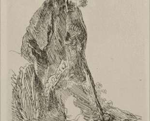 An Old Man with a Bushy Beard — Рембрандт