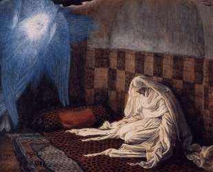 Annunciation, illustration for ‘The Life of Christ’ — Джеймс Тиссо