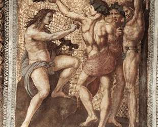 Apollo and Marsyas, from the ‘Stanza della Segnatura’ — Рафаэль Санти