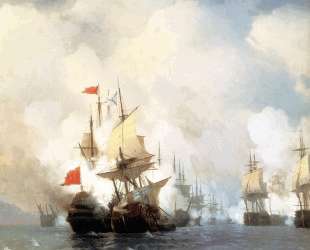 Хиосское сражение 24 июня 1770 года — Иван Айвазовский