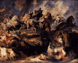Battle of the Amazons — Питер Пауль Рубенс