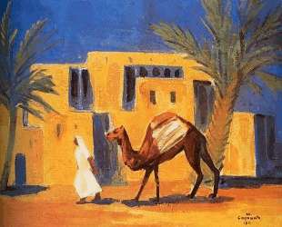 Bedouin with a camel — Мартирос Сарьян