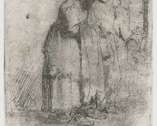 Beggar man and woman — Рембрандт