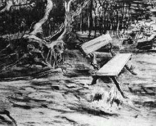Bench in a Wood — Винсент Ван Гог