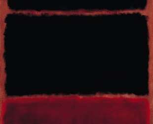 Black in Deep Red — Марк Ротко