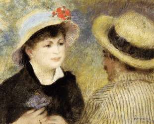 Boating Couple (Aline Charigot and Renoir) — Пьер Огюст Ренуар
