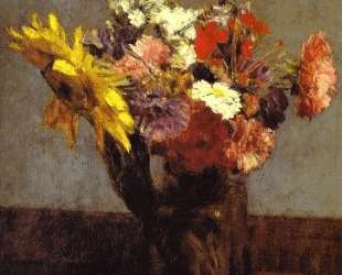 Bouquet of Flowers — Анри Фантен-Латур
