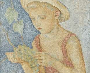 Boy with Grapes — Маревна
