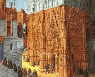 Building of the Temple of Jerusalem — Жан Фуке