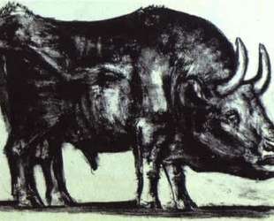 Bull (plate II) — Пабло Пикассо