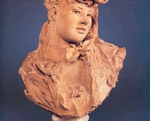 Bust of a Smiling Woman — Огюст Роден