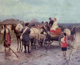 Buying out the Bride — Николай Пимоненко