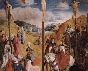 Calvary Triptych (Central panel) — Хуго ван дер Гус