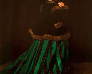 Камилла (Женщина в зелёном платье) — Клод Моне