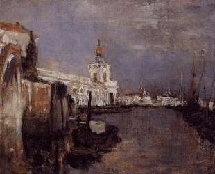 Canal, Venice — Джон Генри Твахтман (Tуоктмен)