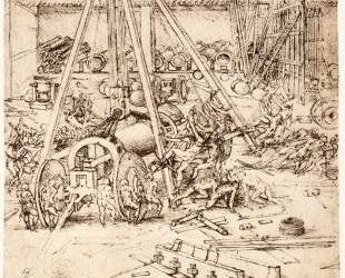 Cannon foundry — Леонардо да Винчи