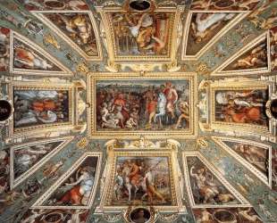 Ceiling decoration Palazzo Vecchio, Florence — Джорджо Вазари