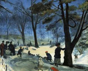 Central Park in Winter — Уильям Джеймс Глакенс