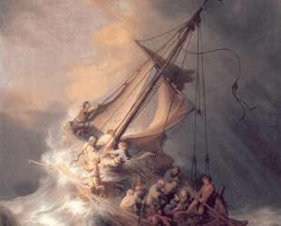 Christ in the Storm — Рембрандт