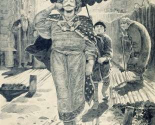 Churilo Plenkovich. Illustration for the book ‘Russian epic heroes’ — Андрей Рябушкин
